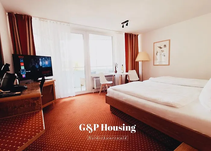 G&P Housing Apartments Mit Kueche & Balkon & Highspeed Internet- Comfort