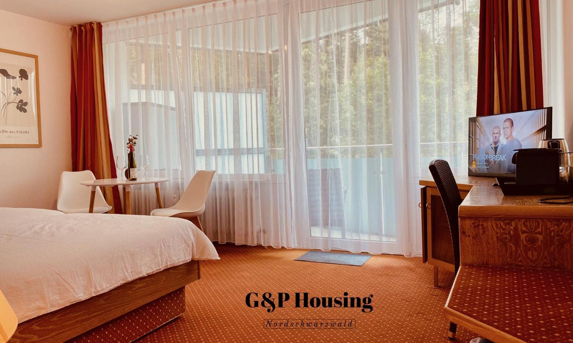 G&p Housing Mit Kueche & Balkon & Highspeed Internet- Comfort Altensteig